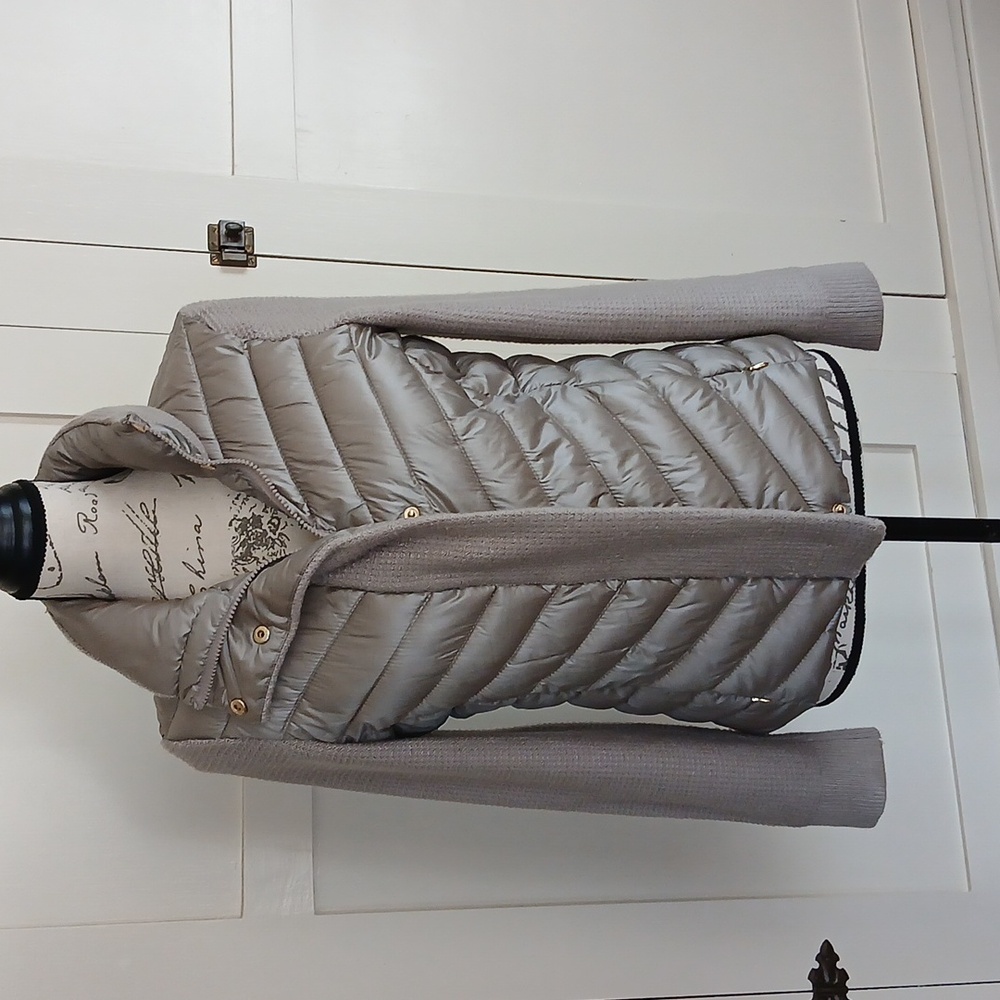 Calvin Klein Sweater Puffer Jacket